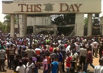 Boko Haram Attack On THISDAY Newspaper Office Abuja
