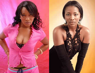 Tonto Dikeh and Genevieve Nnaji