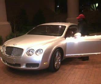 Timaya and his Bentley