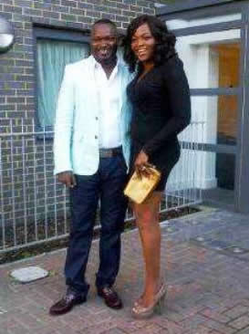 Funke and Husband Honeymoon in London