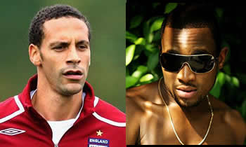 Rio Ferdinard and Dbanj