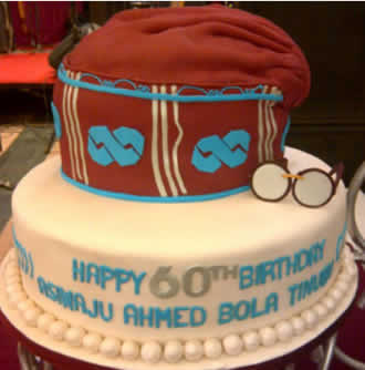 Tinubu's Birthday Cake
