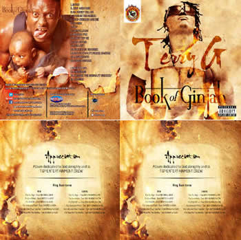 Terry G's Album Cover - Book of Ginjah