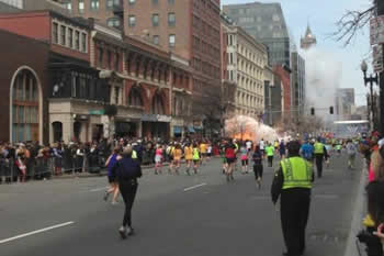 Explosion Hits Boston Marathon