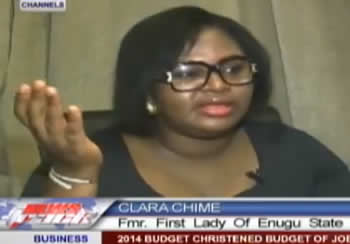 Enugu State First Lady Clara Chime