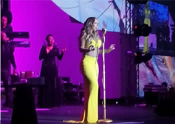 Mariah Carey Performing In Lagos