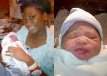 Comedian Julius Agwu's Wife and Son