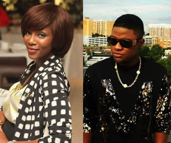 Genevieve Nnaji and Skales