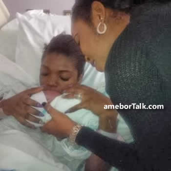 Annie Idibia's Baby Girl Photo