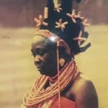 Oba of Benin's Wife Queen Esther